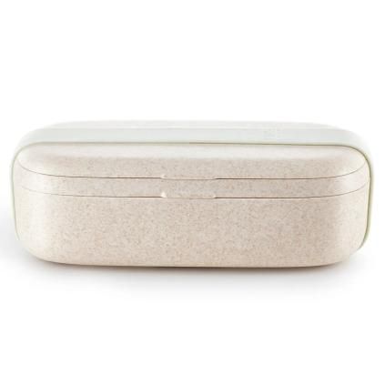 Obědový box LUNCHBOX TO GO ORGANIC, krémová, Lékué