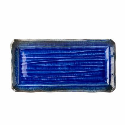 Talíř na sushi a sashimi COBALT BLUE 43 x 22,5 cm, MIJ