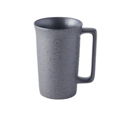 Hrnek BLACK SCROLL 350 ml, MIJ