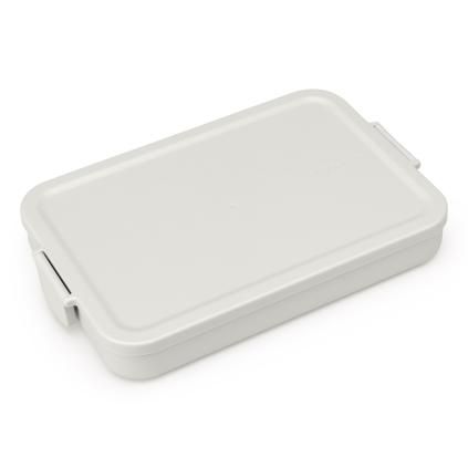 Obědový box MAKE & TAKE, plochý, světle šedá, Brabantia