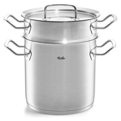 Hrnec MULTISTAR ORIGINAL-PROFI COLLECTION 20 cm, 6 l, s napařovací vložkou, Fissler