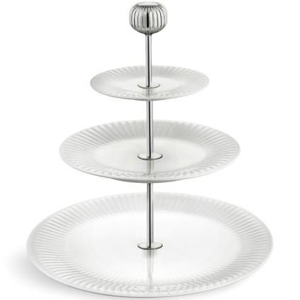 Etažér HAMMERSHOI 28 cm, bílá, Kähler