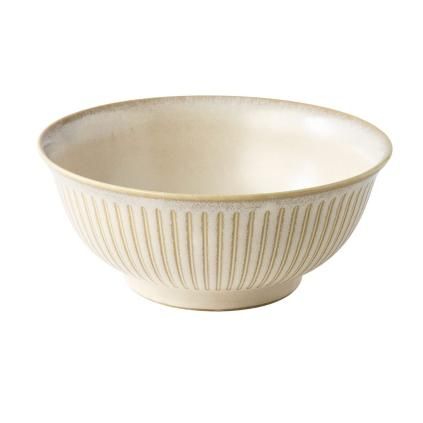 Udon mísa RIDGED ALABASTER 18 cm, MIJ