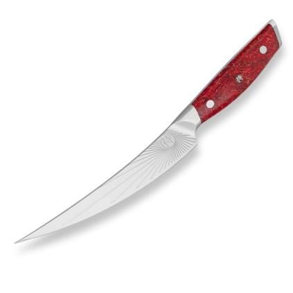Vykosťovací nůž SANDVIK RED NORTHERN SUN 16,5 cm, Dellinger