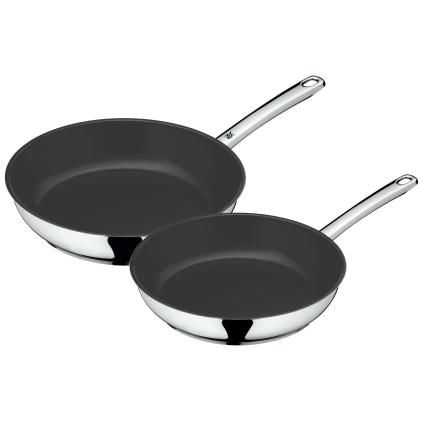 Sada pánví DEVIL 24 cm a 28 cm, s nerezovou rukojetí, sada 2 ks, keramika, WMF