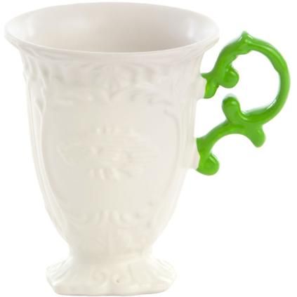 Hrnek I-WARES 11,5 cm, zelená, Seletti