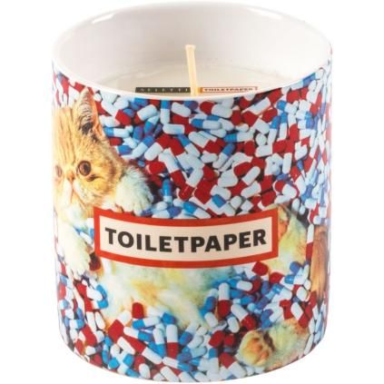 Vonná svíčka TOILETPAPER PILLS 9,5 cm, Seletti