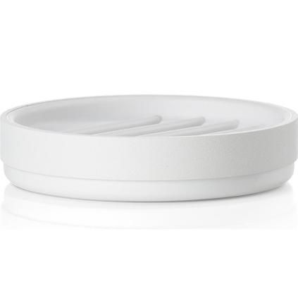 Miska na mýdlo RIM 11 cm, bílá, hliník, Zone Denmark