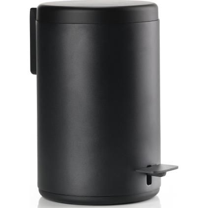 Koupelnový odpadkový koš RIM 3 l, černá, hliník, Zone Denmark