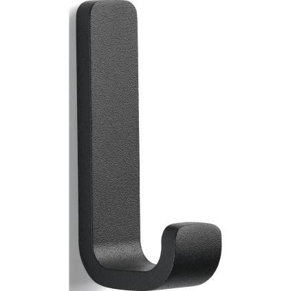 Háček na ručník RIM 8 cm, černá, hliník, Zone Denmark