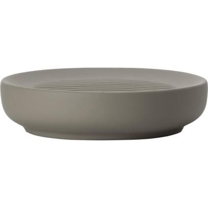 Miska na mýdlo UME 12 cm, taupe, keramika, Zone Denmark