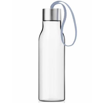 Láhev na vodu 500 ml, oblačně modrý řemínek, plast, Eva Solo