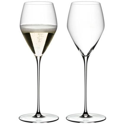 Sklenice na šampaňské VELOCE 327 ml, sada 2 ks, Riedel