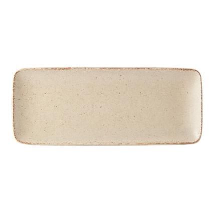 Servírovací talíř SAND FADE 29,5 x 12 cm, béžová, MIJ