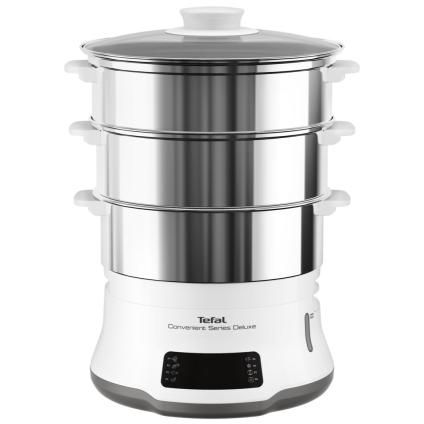 Parní hrnec CONVENIENT SERIES DELUXE VC502D10 9 l, bílá, Tefal