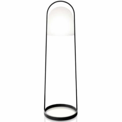 Venkovní solární lucerna SUNLIGHT  100 cm, černá, ocel, Eva Solo