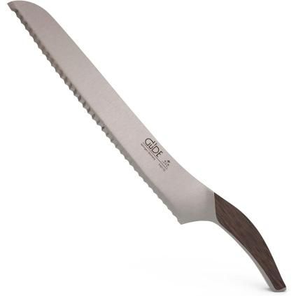 Nůž na chleba SYNCHROS 32 cm, hnědá, Güde