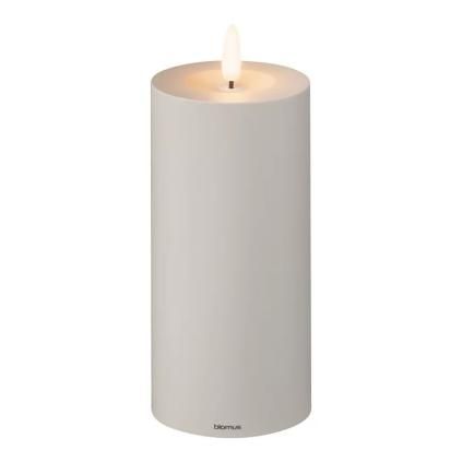 Stolní lampa NOCA 15 cm, LED, tmavě šedá, plast, Blomus