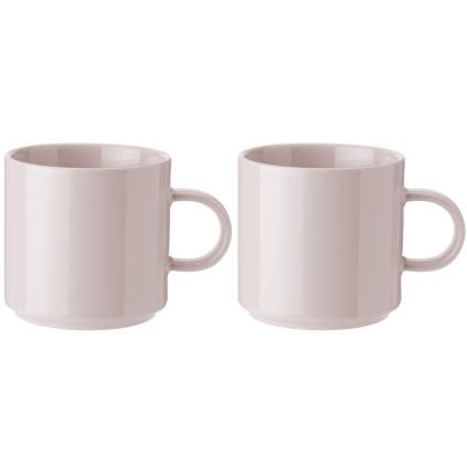 Hrnek na kávu 200 ml, sada 2 ks, levandulová, kamenina, Stelton