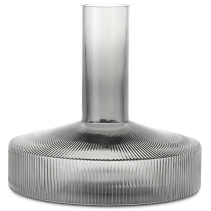 Dekantér RIPPLE 1,7 l, šedá, sklo, ferm LIVING