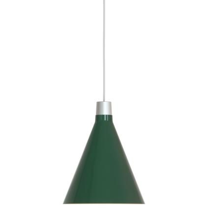 Závěsná lampa BOWER 23 cm, zelená, hliník, Tala