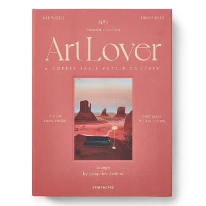 Puzzle ART LOVER LOUNGE, 1000 dílků, Printworks