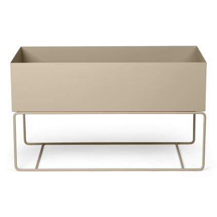Květináč PLANT BOX 77 cm, kašmírová, železo, ferm LIVING