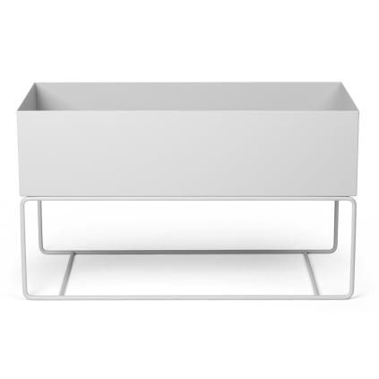 Květináč PLANT BOX 77 cm, bílá, železo, ferm LIVING
