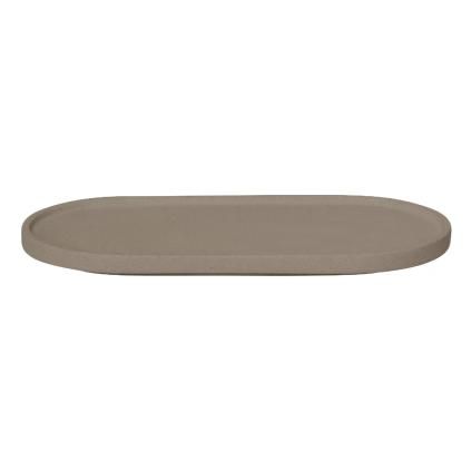 Dekorativní podnos CRETO 17 cm, šedá, beton, Blomus