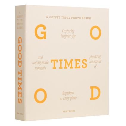 Fotoalbum GOOD TIMES, béžová, Printworks
