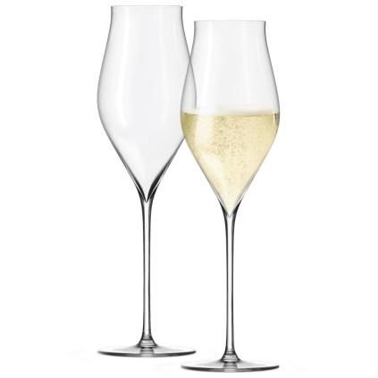 Sklenice na šampaňské NOTES 380 ml, sada 2 ks, čirá, sklo, Holmegaard