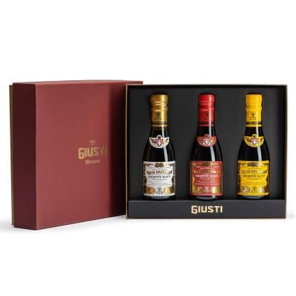 Balzamikový ocet 2 & 3 & 4 GOLD MEDALS 3 x 100 ml, Giusti