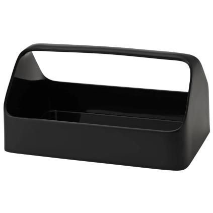 Úložný box HANDY-BOX 28 x 14 cm, černá, plast, RIG-TIG