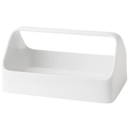 Úložný box HANDY-BOX 28 x 14 cm, bílá, plast, RIG-TIG