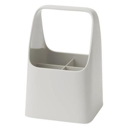 Úložný box HANDY-BOX 12 x 19 cm, světle šedá, plast, RIG-TIG