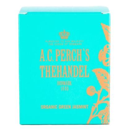 Zelený čaj GREEN JASMINT, 10 čajových sáčků, A.C. Perch's Thehandel