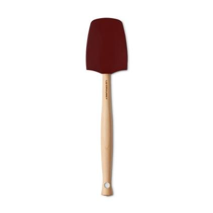 Kuchyňská stěrka CRAFT 28 x 7 cm, GARNET, silikon, Le Creuset