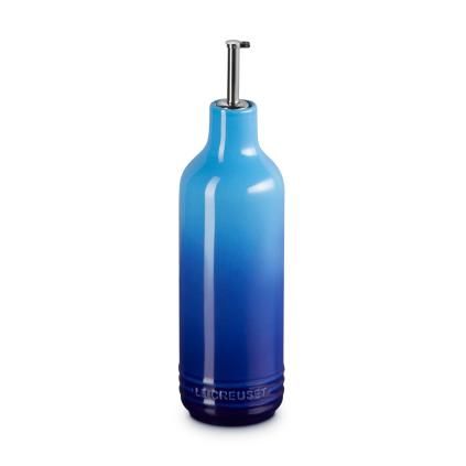 Dávkovač oleje SIGNATURE 600 ml, AZURE, kamenina, Le Creuset