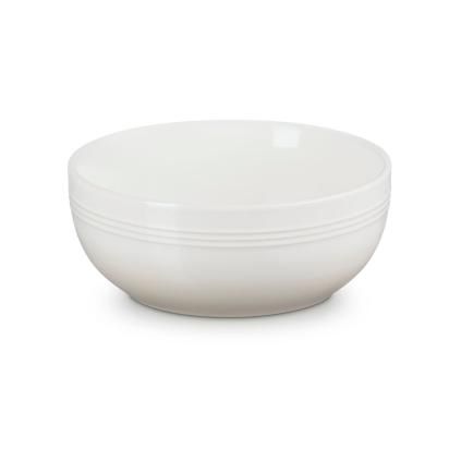 Jídelní miska COUPE 16 cm, 770 ml, MERINGUE, kamenina, Le Creuset