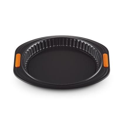 Forma na koláč 28 cm, černá, ocel, Le Creuset