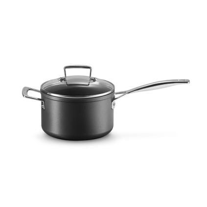 Rendlík TOUGHENED 18 cm, 2,8 l, černá, hliník, Le Creuset