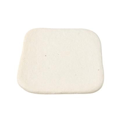 Servírovací talíř SHELL WHITE 25 x 25 cm, bílá, keramika, MIJ