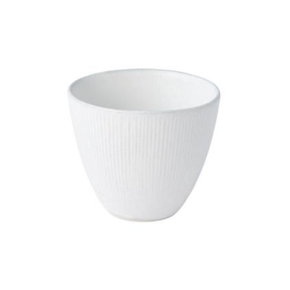 Šálek SNOW LEAF 150 ml, bílá, keramika, MIJ