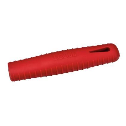 Kryt rukojeti 18 cm, červená, silikon, Lodge