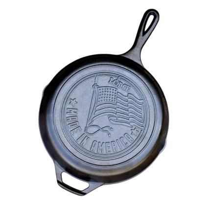 Pánev AMERICAN FLAG 26 cm, litina, Lodge
