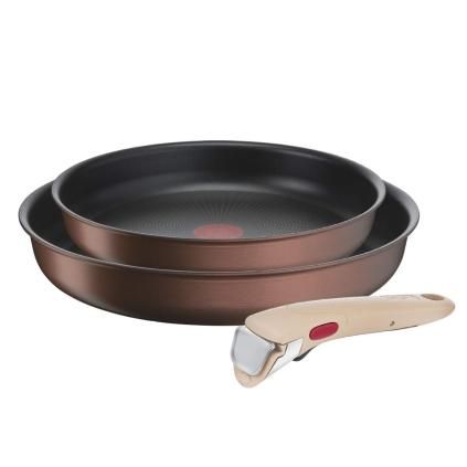 Sada nádobí INGENIO ECO RESPECT, sada 3 ks, titan, Tefal