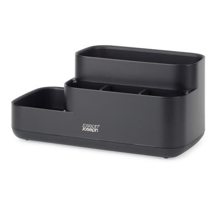 Organizér do koupelny EASYSTORE 70600 25 cm, černá, plast, Joseph Joseph
