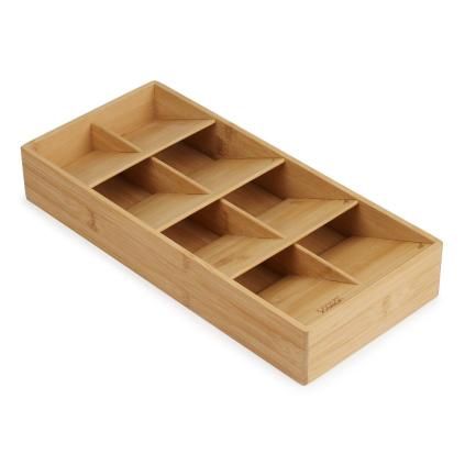 Organizér na příbory DRAWERSTORE 851697 38 x 17 cm, hnědá, bambus, Joseph Joseph
