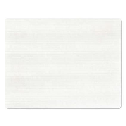 Prostírání SQUARE CORDUROY 35 x 45 cm, čistá bílá, kůže, LIND DNA