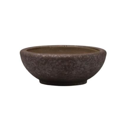 Jídelní miska NIN RIN 12 cm, 200 ml, hnědá, keramika, MIJ